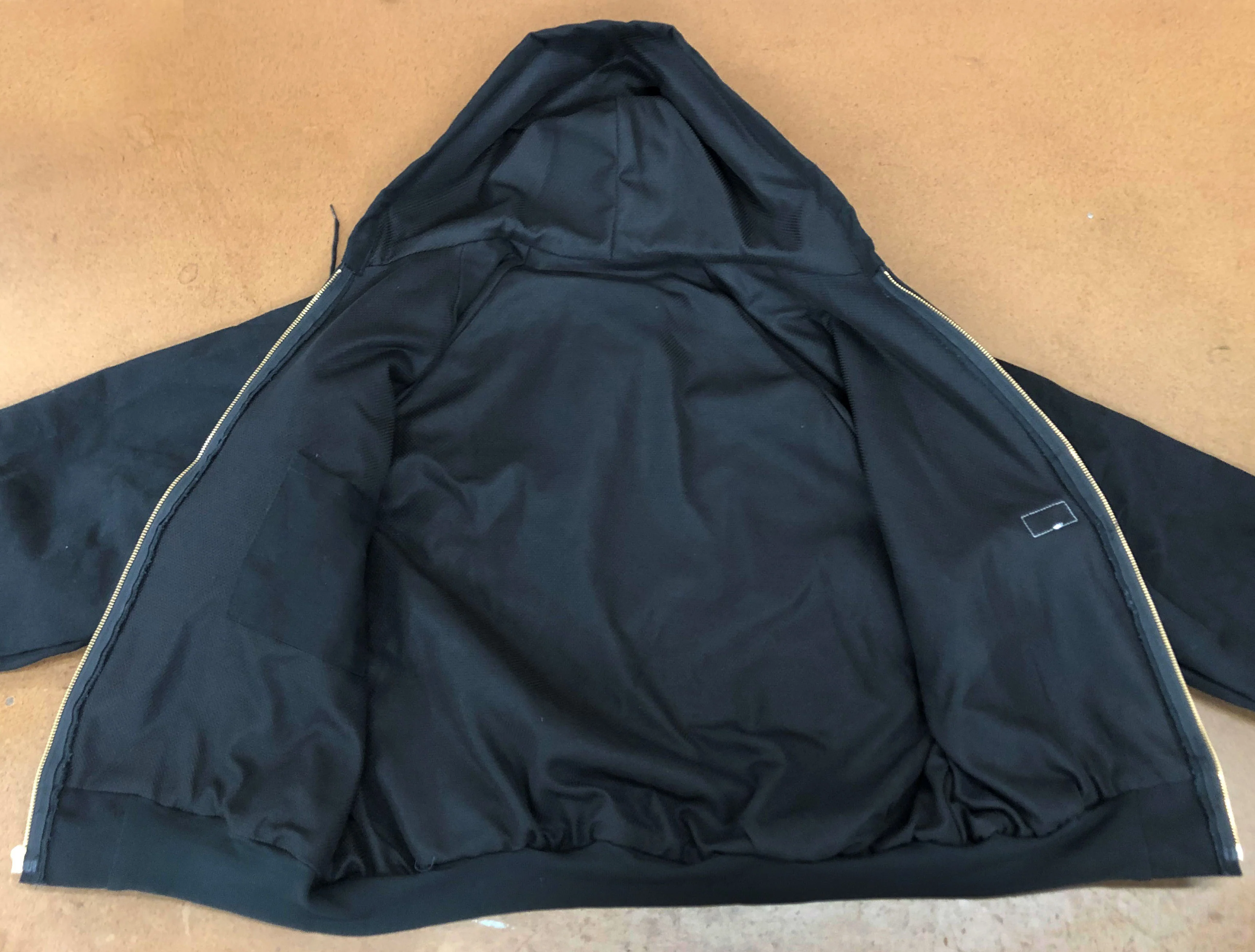 NO LONGER MADE #1806 American Made Jacket Black Duck Hooded 12 oz. Jacket Made in USA - Image 4