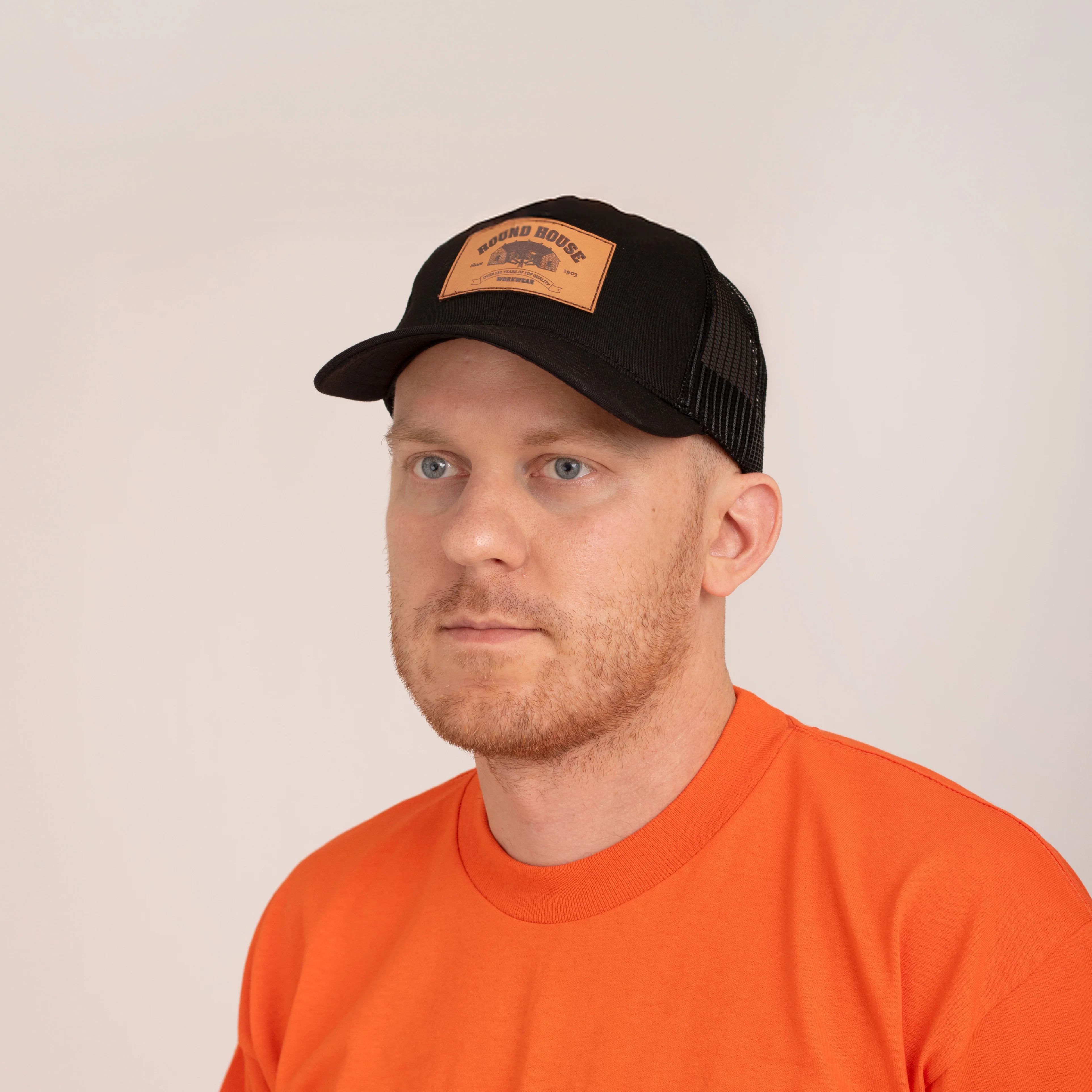 #640 Made in USA Pro Patch Logo Mesh-Back Trucker Cap - Image 5
