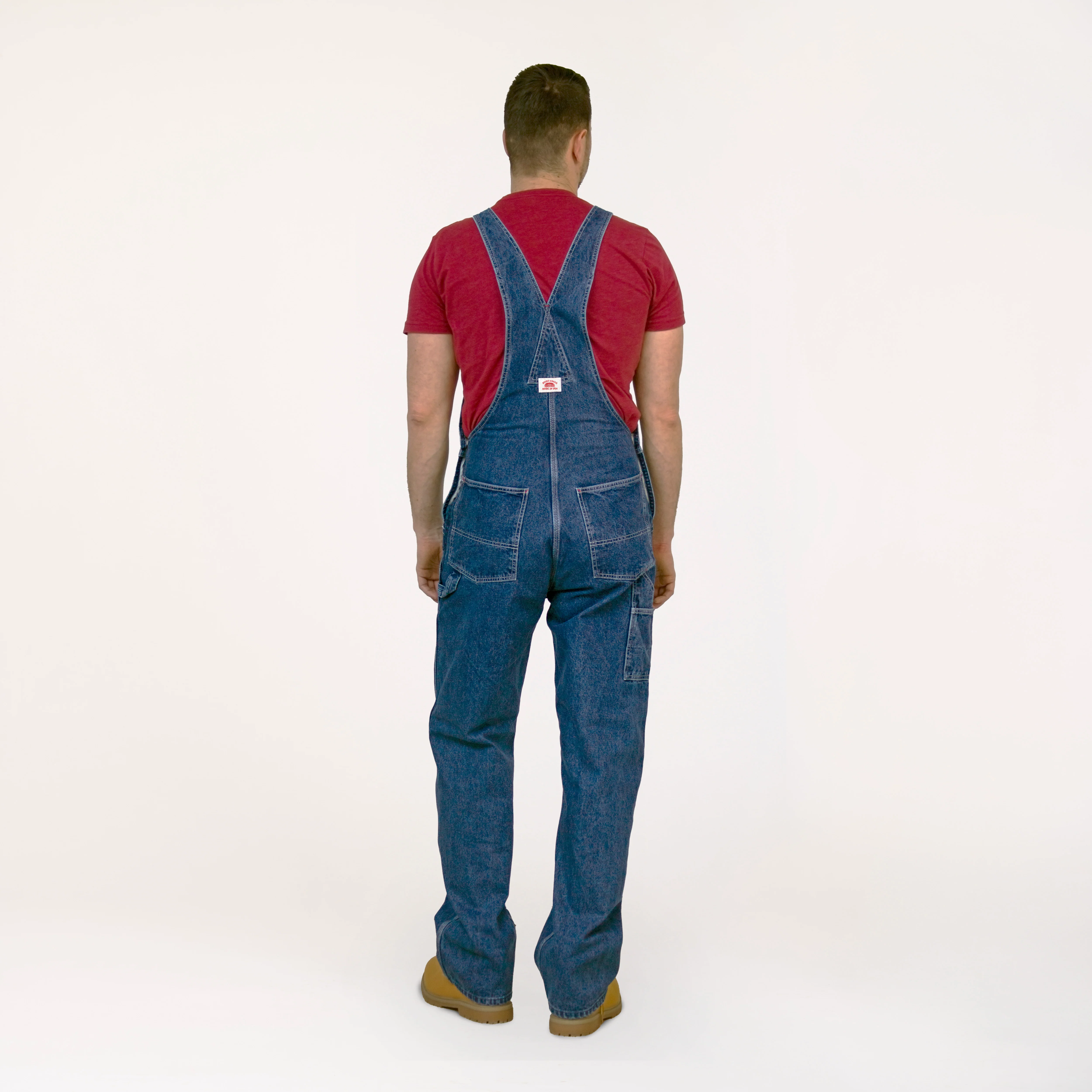 IRREGULAR #699 American Made Stonewashed Overalls SECOND, NO RETURNS - Image 2