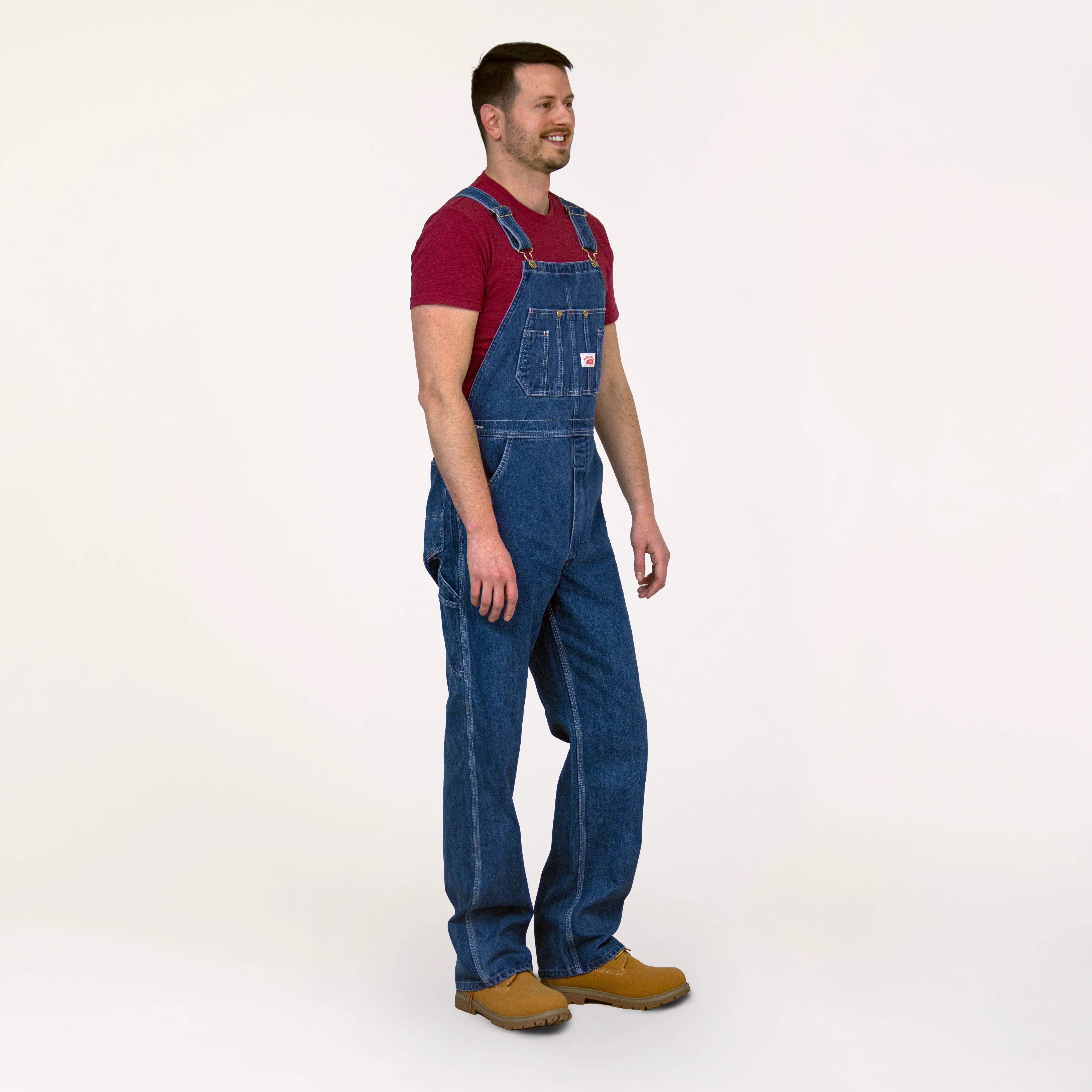 IRREGULAR #699 American Made Stonewashed Overalls SECOND, NO RETURNS - Image 3