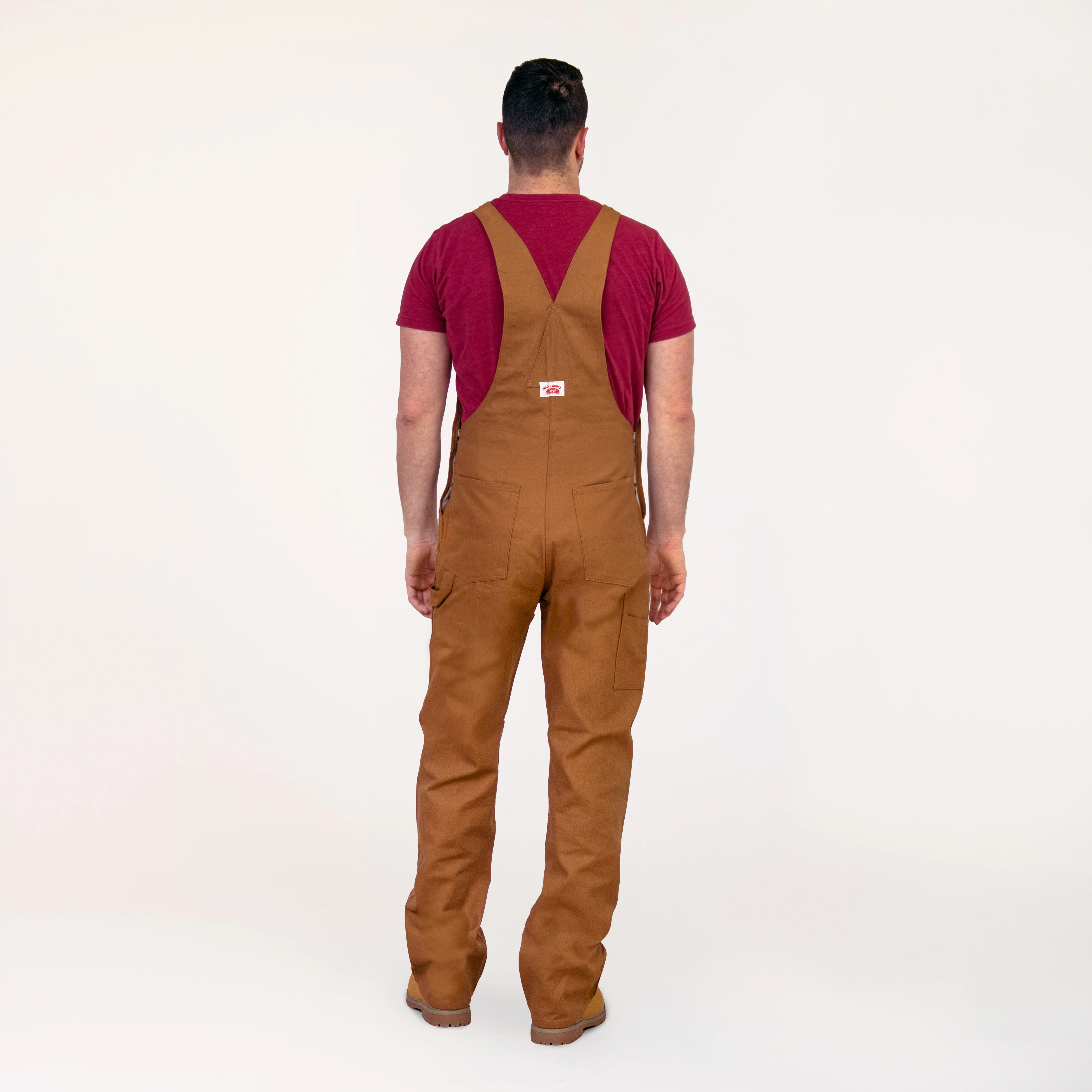 IRREGULAR #83 American Made Brown Duck Overalls SECOND, NO RETURNS - Image 2